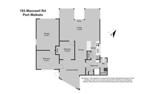 Photo of property in 193 Maunsell Road, Port Waikato, Tuakau, 2695