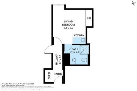 Photo of property in 505/212u Willis Street, Te Aro, Wellington, 6011