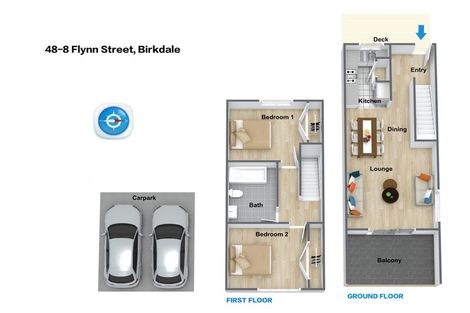 Photo of property in 48/8 Flynn Street, Birkdale, Auckland, 0626