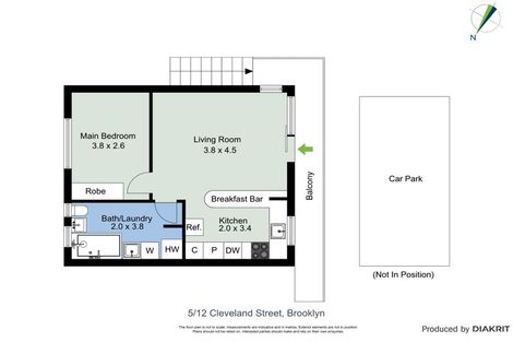 Photo of property in 12u5 Cleveland Street, Brooklyn, Wellington, 6021