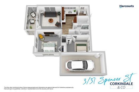 Photo of property in 3/37 Spencer Street, Addington, Christchurch, 8024