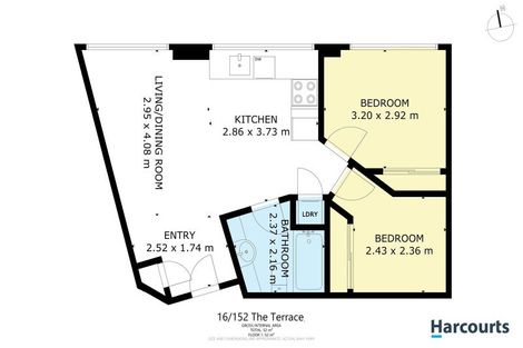 Photo of property in Hume House, 16/152u The Terrace, Wellington Central, Wellington, 6011