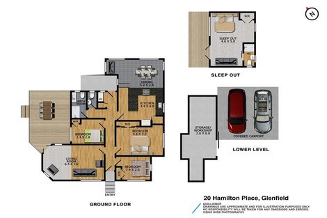 Photo of property in 20 Hamilton Place, Glenfield, Auckland, 0629