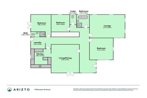 Photo of property in 4 Kenwyn Avenue, St Albans, Christchurch, 8052