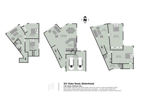 Photo of property in 3/4 Huka Road, Birkenhead, Auckland, 0626