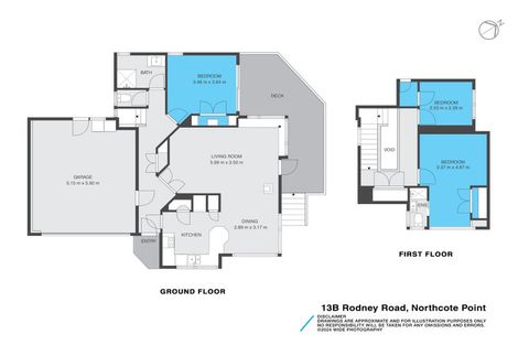 Photo of property in 13b Rodney Road, Northcote Point, Auckland, 0627