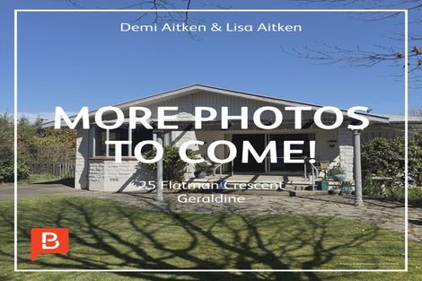 Photo of property in 25 Flatman Crescent, Geraldine, 7930