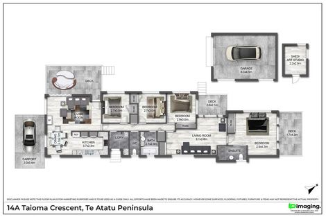 Photo of property in 14a Taioma Crescent, Te Atatu Peninsula, Auckland, 0610