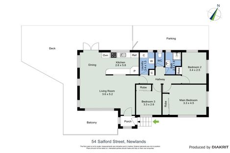 Photo of property in 54 Salford Street, Newlands, Wellington, 6037