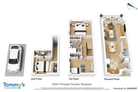 Photo of property in 25/31u Princess Terrace, Newtown, Wellington, 6021