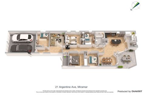 Photo of property in 21 Argentine Avenue, Miramar, Wellington, 6022