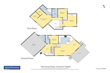 Photo of property in 26a Sunset Road, Unsworth Heights, Auckland, 0632