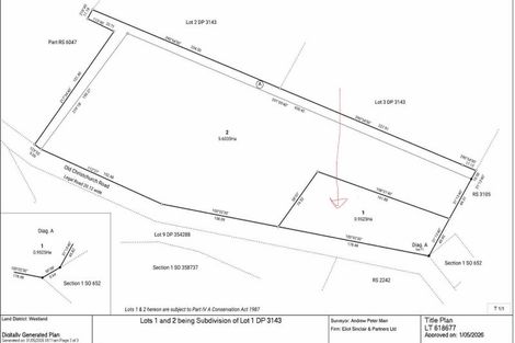 Photo of property in 955 Old Christchurch Road, Awatuna, Hokitika, 7882