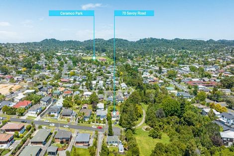 Photo of property in 70 Savoy Road, Glen Eden, Auckland, 0602