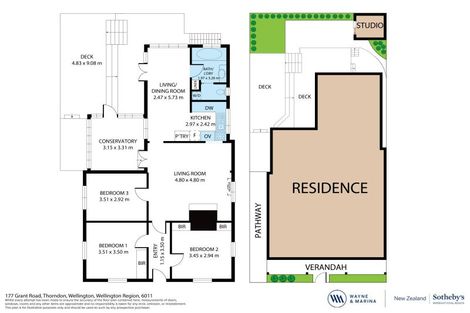 Photo of property in 177 Grant Road, Thorndon, Wellington, 6011