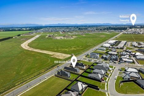 Photo of property in 858 Goulds Road, Rolleston, 7614