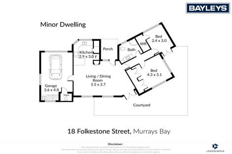 Photo of property in 18 Folkestone Street, Murrays Bay, Auckland, 0630