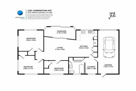 Photo of property in 81u1 Carrington Avenue, Silverdale, Hamilton, 3216