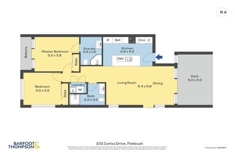 Photo of property in 23/11 Carlos Drive, Flat Bush, Auckland, 2016