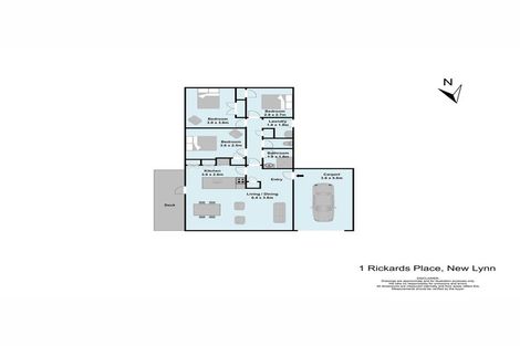 Photo of property in 1 Rickards Place, New Lynn, Auckland, 0600