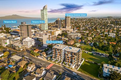Photo of property in Frank Sargeson Apts, 103/80 Anzac Street, Takapuna, Auckland, 0622