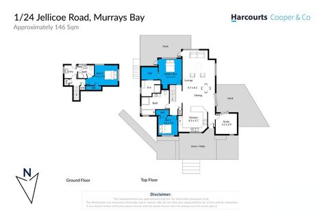 Photo of property in 1/24 Jellicoe Road, Murrays Bay, Auckland, 0630