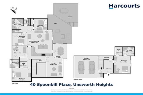 Photo of property in 40 Spoonbill Place, Unsworth Heights, Auckland, 0632