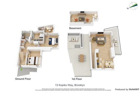 Photo of property in 13 Kopiko Way, Brooklyn, Wellington, 6021