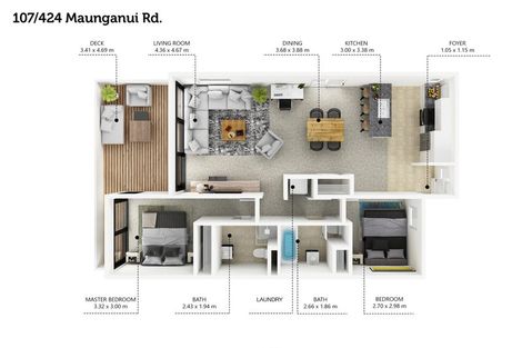 Photo of property in 2-06/424 Maunganui Road, Mount Maunganui, 3116