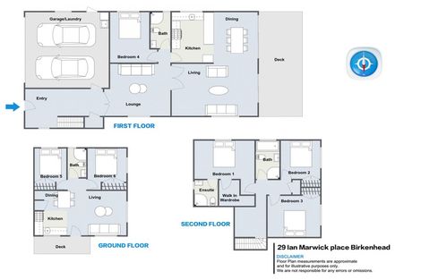 Photo of property in 29 Ian Marwick Place, Birkenhead, Auckland, 0626