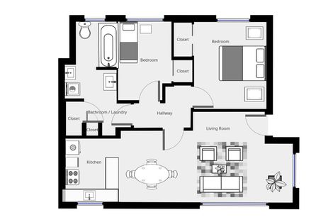 Photo of property in 218u8 Onepu Road, Lyall Bay, Wellington, 6022