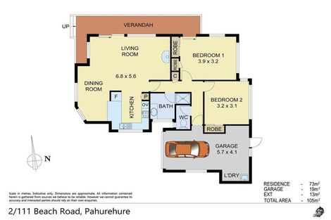 Photo of property in 2/111 Beach Road, Castor Bay, Auckland, 0620