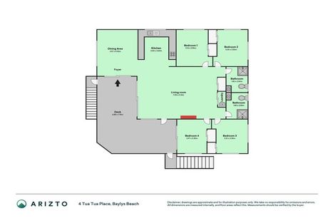 Photo of property in 4 Tua Tua Place, Baylys Beach, 0377