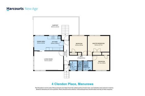 Photo of property in 4 Clendon Place, Manurewa, Auckland, 2102