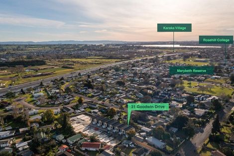 Photo of property in 31 Goodwin Drive, Rosehill, Papakura, 2113