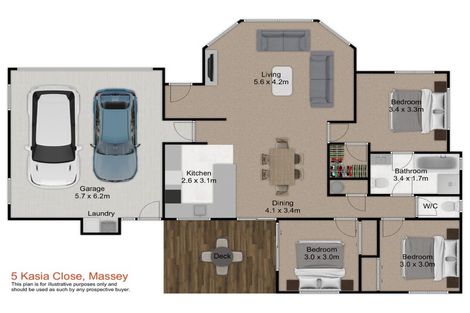 Photo of property in 5 Kasia Close, Massey, Auckland, 0614