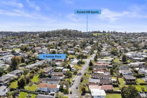 Photo of property in 9 Keldale Place, Forrest Hill, Auckland, 0620