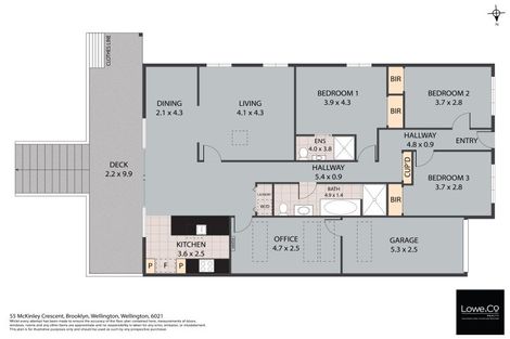 Photo of property in 55 Mckinley Crescent, Brooklyn, Wellington, 6021