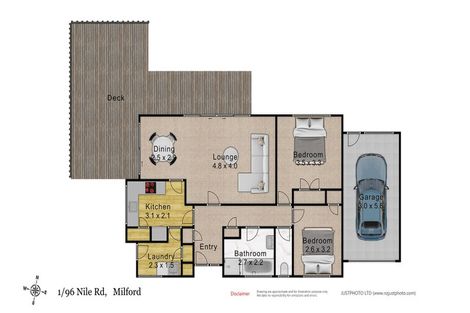 Photo of property in 1/96 Nile Road, Milford, Auckland, 0620