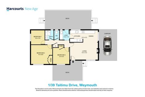 Photo of property in 1/39 Taitimu Drive, Weymouth, Auckland, 2103