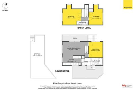 Photo of property in 2/208 Rangatira Road, Beach Haven, Auckland, 0626