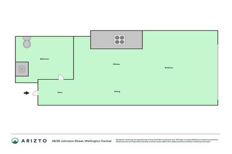 Photo of property in Quest On Johnston, 6/35b Johnston Street, Wellington Central, Wellington, 6011