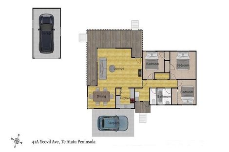 Photo of property in 41 Yeovil Road, Te Atatu Peninsula, Auckland, 0610