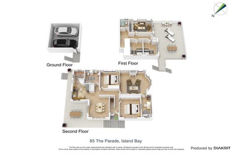 Photo of property in 85 The Parade, Island Bay, Wellington, 6023