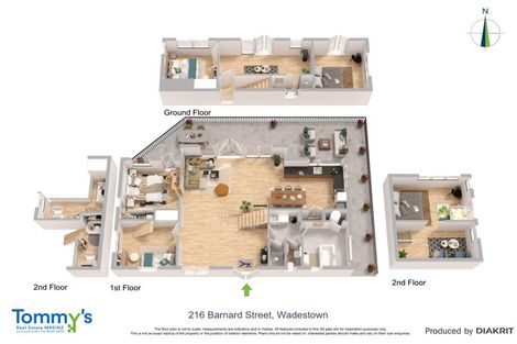 Photo of property in 216 Barnard Street, Wadestown, Wellington, 6012