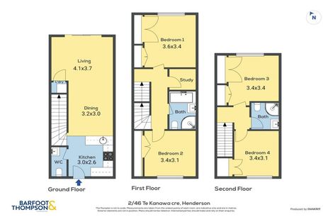 Photo of property in 2/46 Te Kanawa Crescent, Henderson, Auckland, 0610