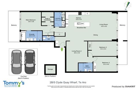 Photo of property in Clyde Quay Wharf, 2b/6 Clyde Quay Wharf, Te Aro, Wellington, 6011