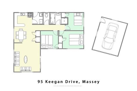 Photo of property in 95 Keegan Drive, Massey, Auckland, 0614