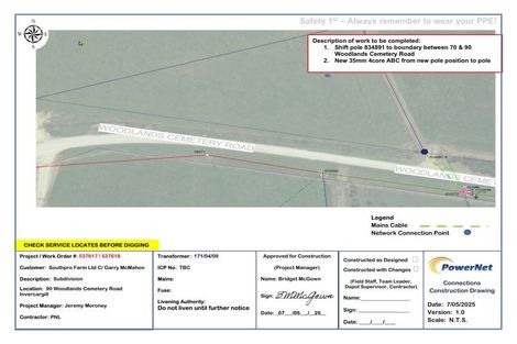 Photo of property in 90 Woodlands Cemetery Road, Woodlands, Invercargill, 9871