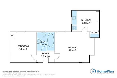 Photo of property in Blythswood Flats, 28/3f Aro Street, Aro Valley, Wellington, 6021